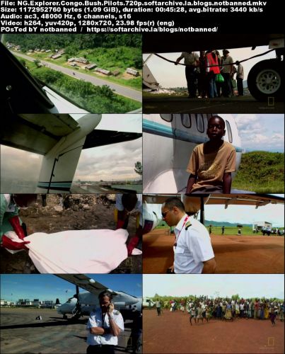 National Geographic - Explorer: Congo Bush Pilots (2008) 720p HDTV x264-MVGroup