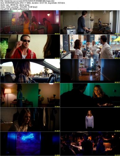 La La Land 2016 DVDSCR 850MB MkvCage