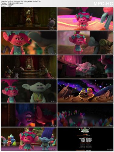 Trolls 2016 720p BluRay 800MB ShAaNiG
