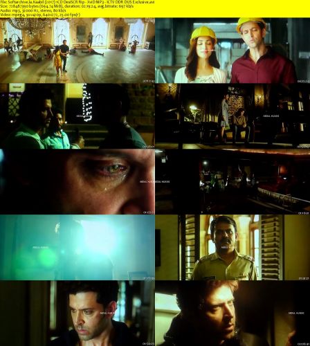 Kaabil 2017 1CD DesiSCR Rip XviD MP3 - ICTV DDR DUS Exclusive