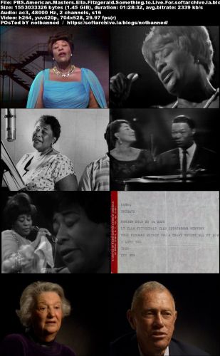 PBS American Masters - Ella Fitzgerald: Something to Live for (1999) DVDRip x264-MVGroup