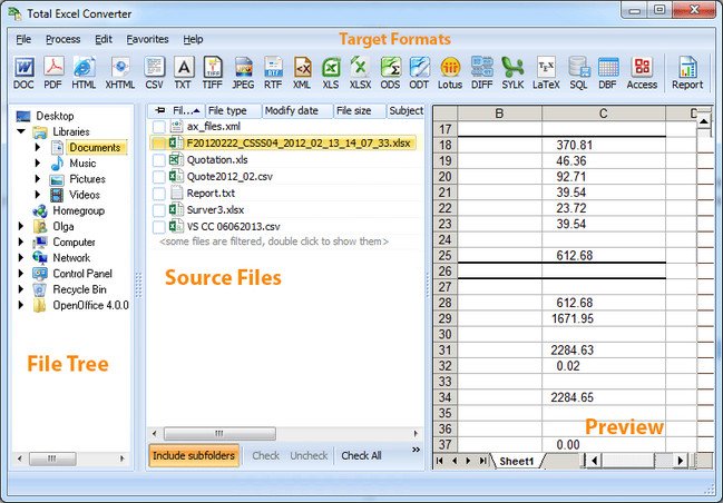Coolutils Total Excel Converter 5.1.224 DC 09.02.2017 Multilingual