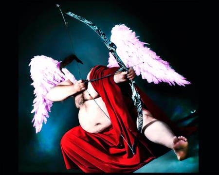 Template for photo - Fat Angel