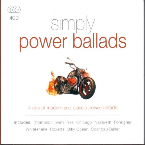 VA - Simply Power Ballads (4CD, 2016)