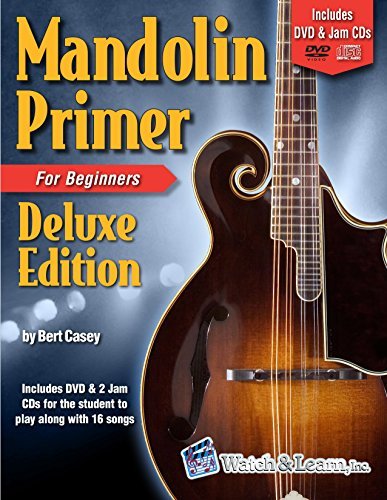 Mandolin Primer Book For Beginners Deluxe Edition (Audio &amp; Video Access)