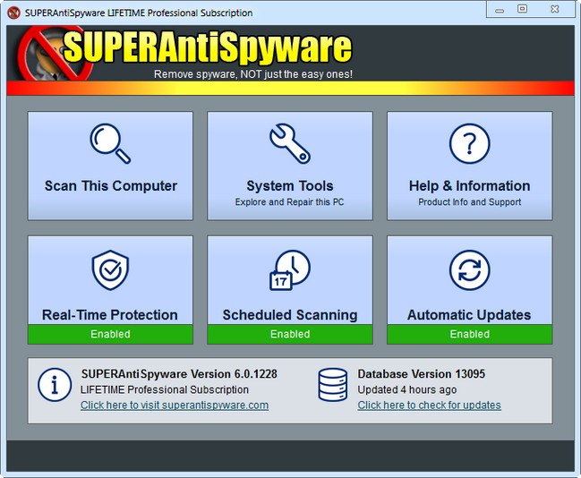 SUPERAntiSpyware Professional 6.0.1236 Multilingual