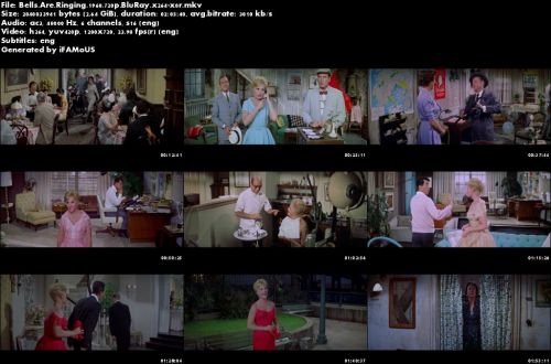 Bells Are Ringing 1960 720p BluRay x264 x0r