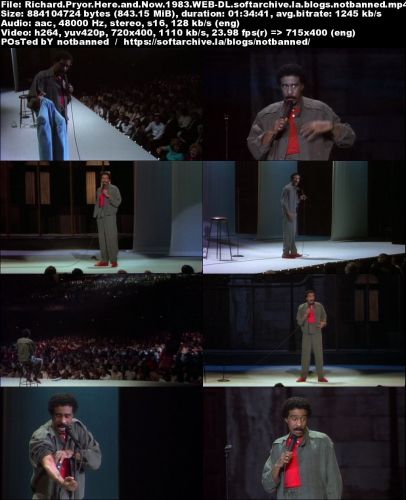 Richard Pryor Here and Now (1983) 400p+720p WEB-DL x264-RARBG
