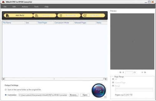 Xilisoft PDF to EPUB Converter 1.0.5 Build 20170210 Multilingual