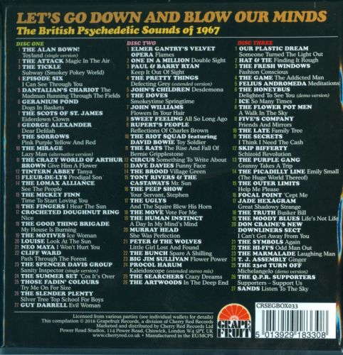 VA - Let's Go Down and Blow Our Minds - The British Psychedelic Sounds Of 1967 (2016), FLAC