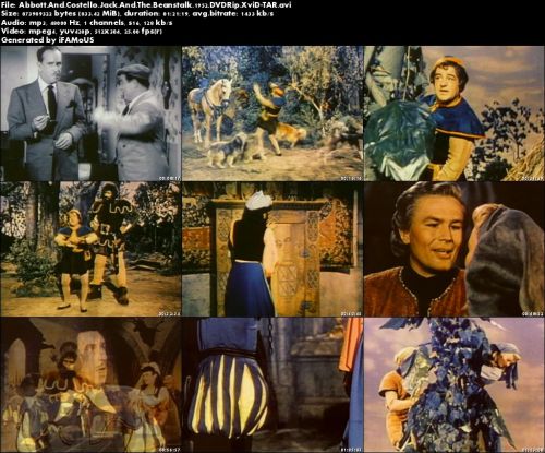 Abbott And Costello Jack And The Beanstalk 1952 DVDRip XviD-TAR