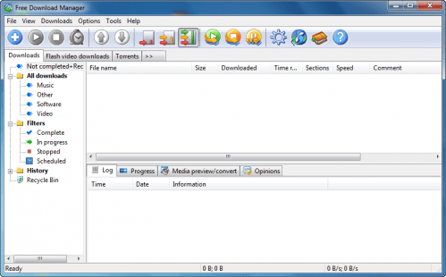 Portable Free Download Manager 3.9.7 Build 1632 Lite Multilingual
