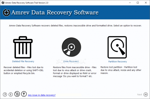 Amrev Data Recovery 2.0
