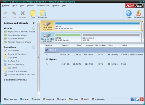 minitool partition wizard bootable cd 9.0