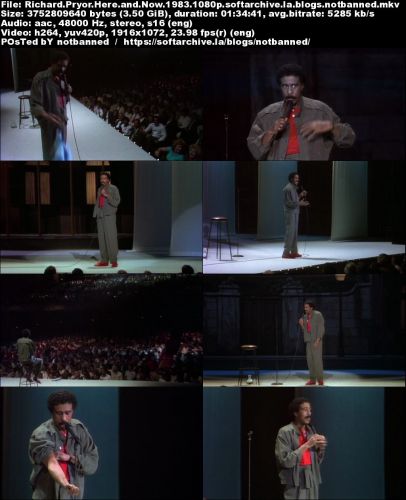 Richard Pryor Here and Now (1983) 400p+720p WEB-DL x264-RARBG