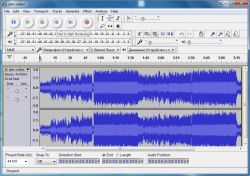 Audacity 2.1.3a + Plugins + Help Pack DC 20.02.2017 Portable