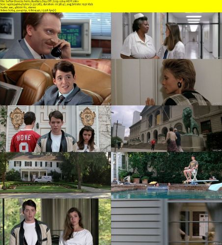 Ferris Buellers Day Off 1986 720p x264-HEFF