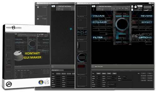 Rigid Audio KONTAKT GUI Maker v1.0 WiN OSX