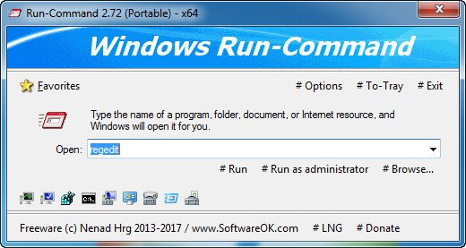 Run-Command 2.72 (x86/x64) Multilingual Portable