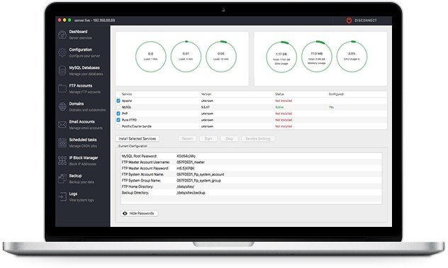 goPanel 1.8.1 Mac OSX