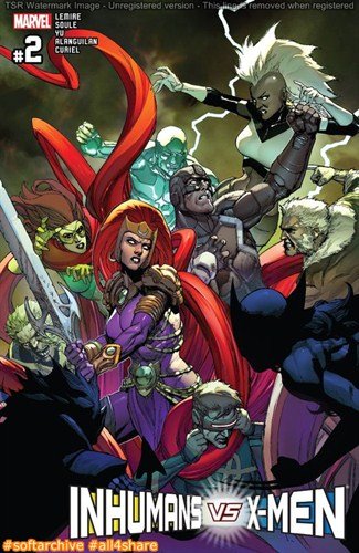 Inhumans vs. X-Men 002 (2017)