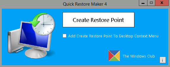 Quick Restore Maker v4.0 portable