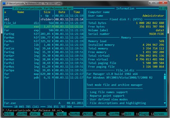 Far Manager 3.0 build 4913 (x86/x64) Portable 