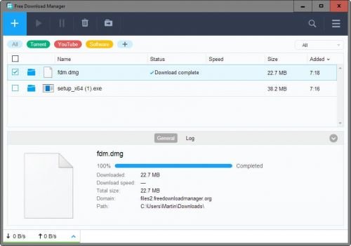 Free Download Manager 5.1.26 Build 5889 (x86/x64)