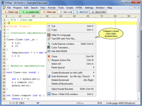 PSPad 4.6.2 Build 2750