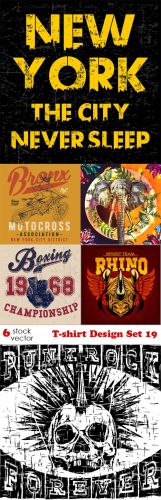 Vectors - T-shirt Design Set 19