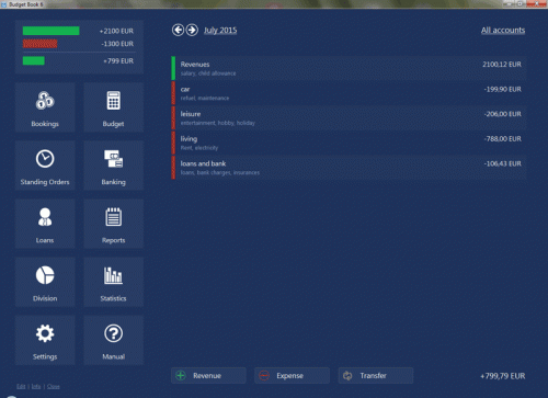Softwarenetz Budget Book v6.09 Multilanguage