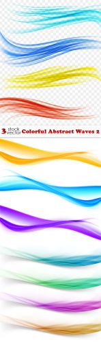 Vectors - Colorful Abstract Waves 2