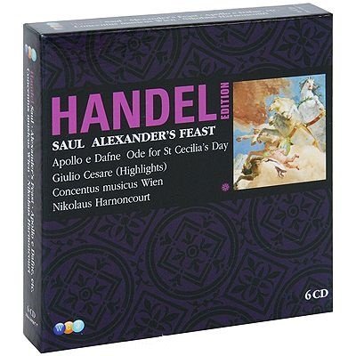 Nikolaus Harnoncourt - Handel: Saul; Alexander's Feast, Apollo E Dafne, Ode for St Cecilia's Day (2008)