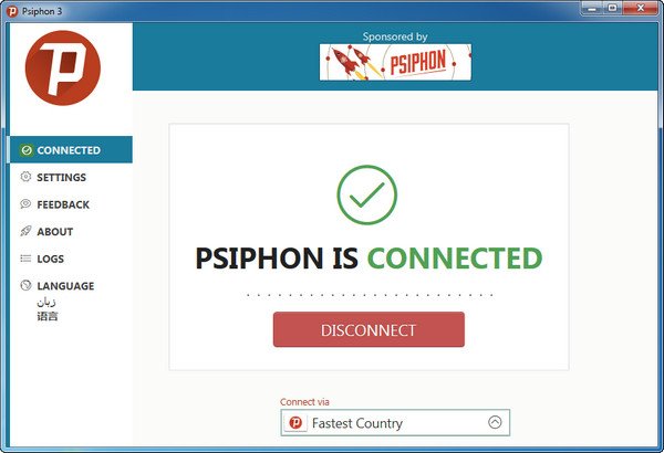 Psiphon 3 Client Version 124 Multilingual Portable