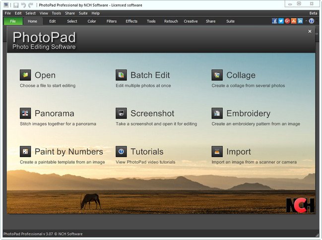 download NCH PhotoPad Image Editor 11.47