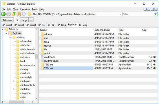 Tablacus Explorer 17.4.4 Multilingual Portable 