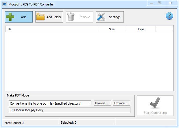 Mgosoft JPEG To PDF Converter 8.5.17 + Portable