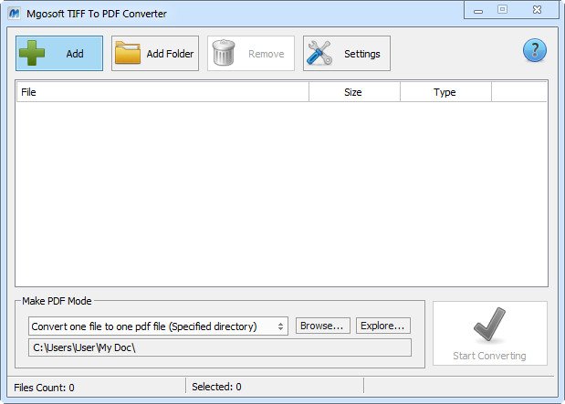 Mgosoft TIFF To PDF Converter 8.7.15 + Portable
