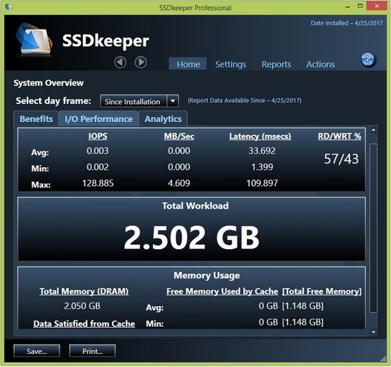 SSDkeeper Home / Professional / Server 1.0