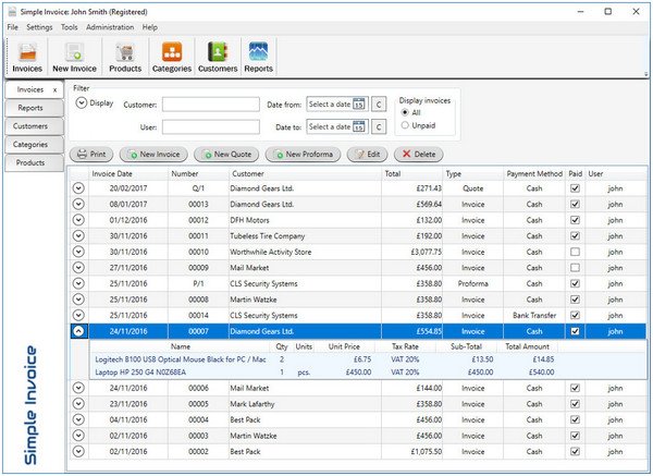 Simple Invoice v2.0.5