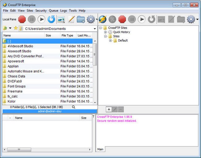 CrossFTP Enterprise 1.97.9 + Portable