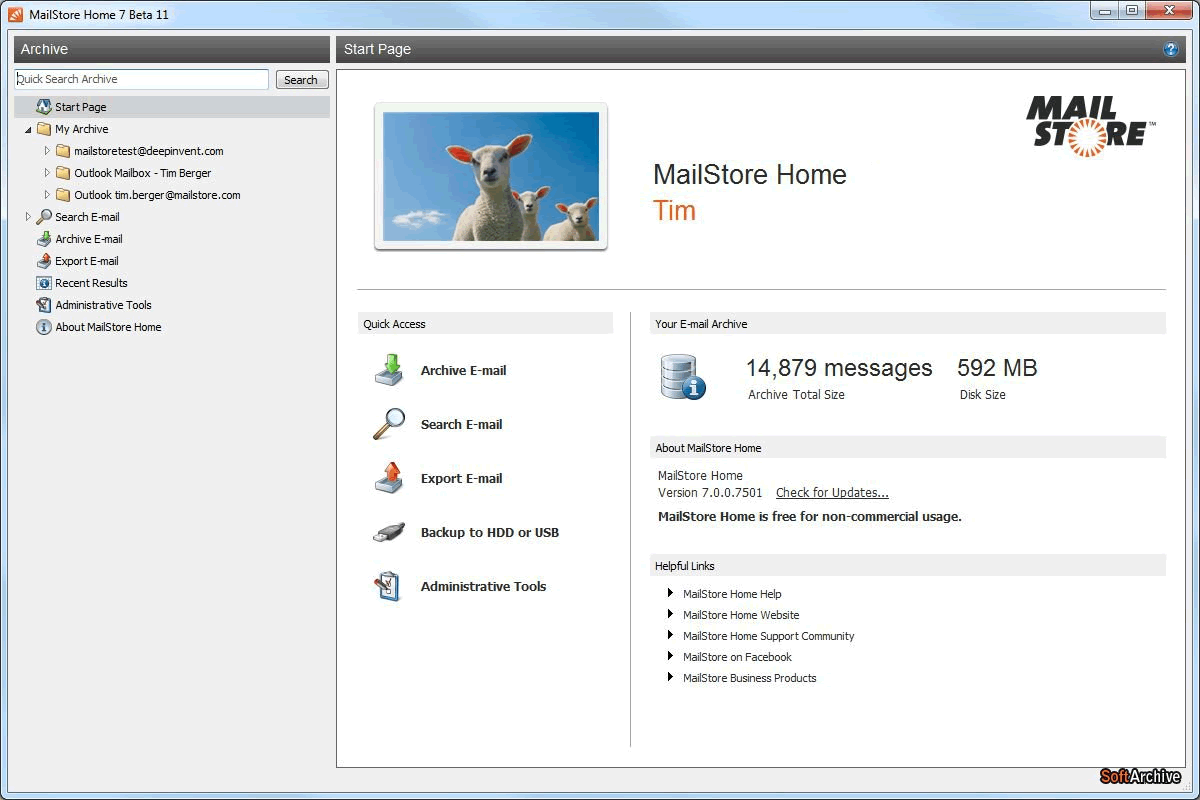 MailStore Server 13.2.1.20465 / Home 23.3.1.21974 free