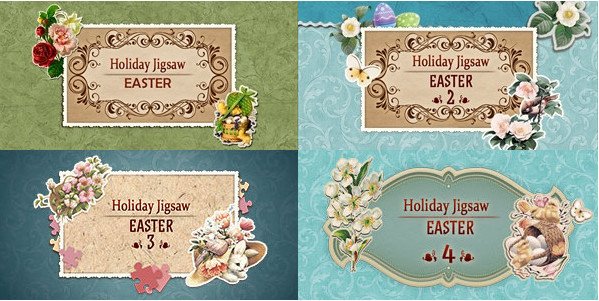 Holiday Jigsaw Easter 1, 2, 3, 4 v1.0 Portable