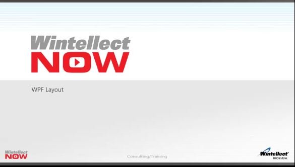 WPF Layout