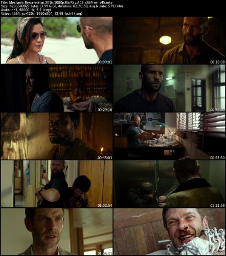 Mechanic Resurrection (2016) 1080p BRRIP AC3 x264-Nelly45