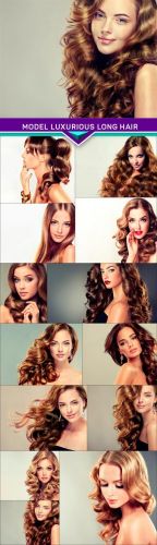 Model luxurious long hair 13X JPEG
