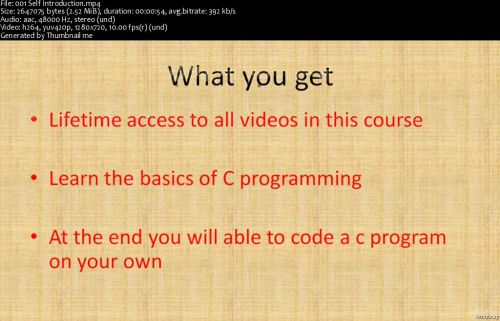 C basics for beginners!
