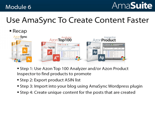 AmaSuite5 - Amazon Sellers and Affiliate Training Course