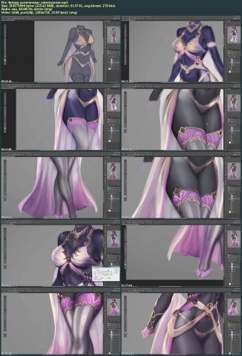 Fantasy Swim Wear Steps Tutorial Pack