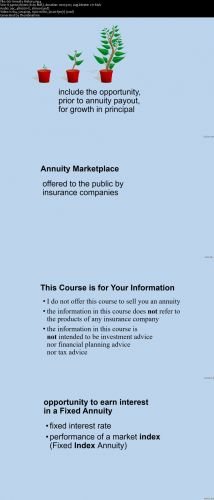 Personal Finance and Fixed Annuities